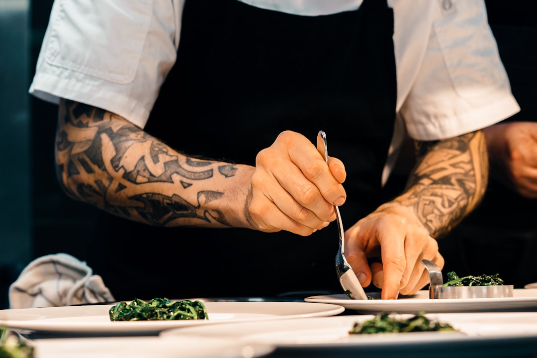 Expert chef craftsmanship in gourmet food preparation