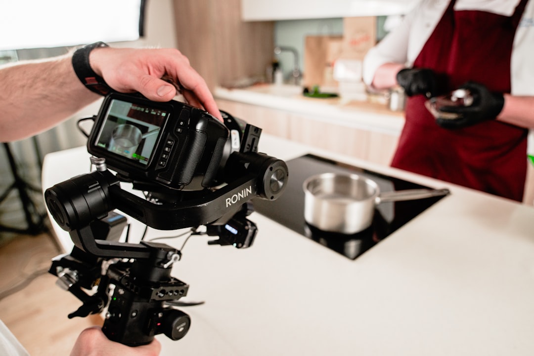 Behind-the-scenes professional food content creation